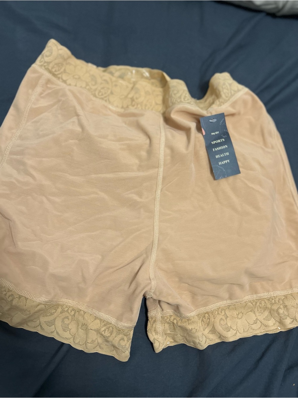 2 xxl butt lifting Shorts color nude